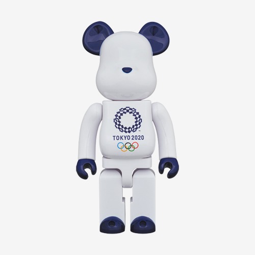 BEARBRICK Tokyo 2020 Olympic Emblem 베어브릭 2020 도쿄 올림픽 엠블럼 400%