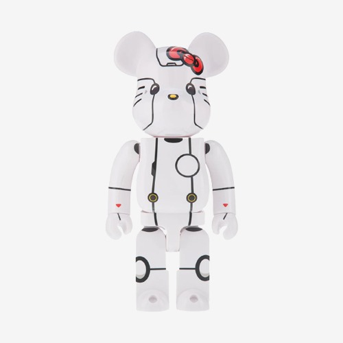 BEARBRICK Robot Hello Kitty White 베어브릭 로봇 헬로 키티 화이트 400％